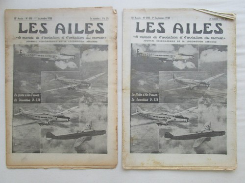 Ailes 1938 898 dewoitine 338 - dewoitine, d-338