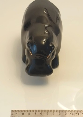 Hippopotame céramique cm - hippopotame,