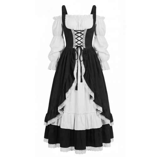 Robe médiévale vintage - robe,