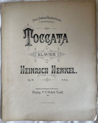 Toccata pour clavier opéra - toccata,