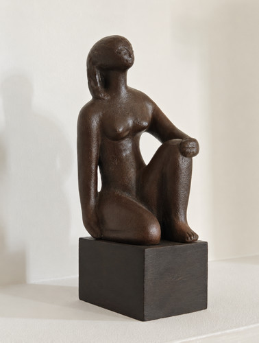 Sculpture fonte femme nue - sculpture,