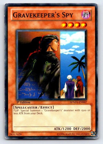 Gravekeeper spy sdma - gravekeeper's,