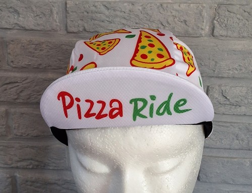 Casquette cycliste pizza ride - cycliste,