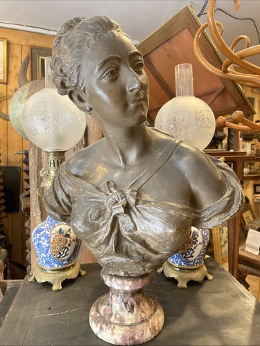 Buste femme terre cuite - femme,