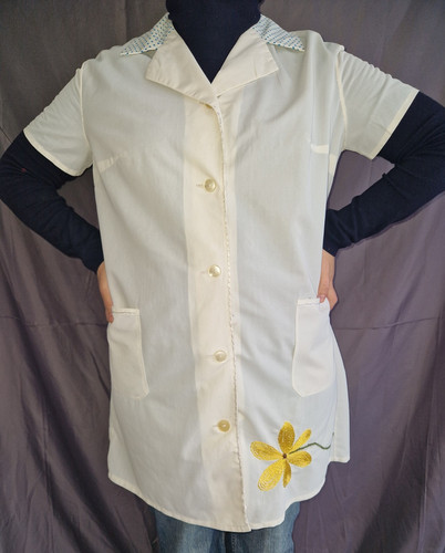 Nylon dederon smock apron - nylon,