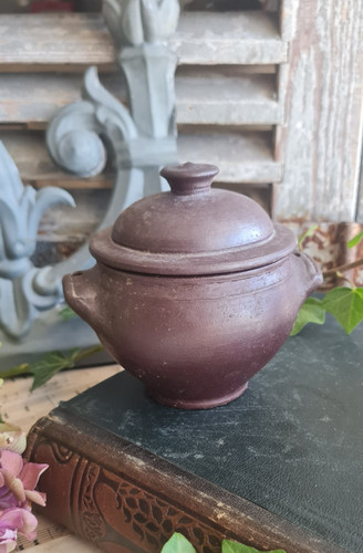 Ancien pot beurre - ancien, faisselle