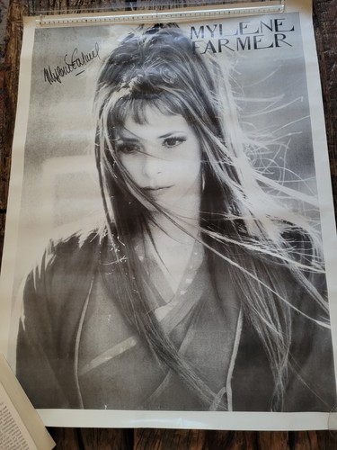 Mylene farmer lot affiche - farmer,