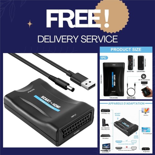 Adaptateur péritel hdmi - péritel, 720p