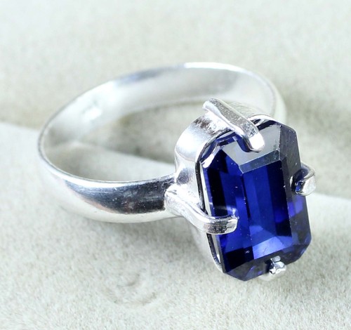 Bague pour homme saphir - bague, en