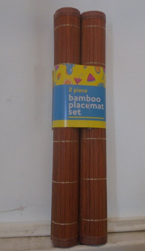 Bamboo placemats set 2 - placemats,