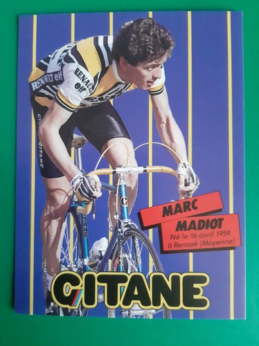 Cyclisme carte cycliste - cycliste, marc