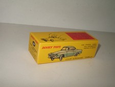 boite 549 dinky toys (borgward isabella) carton dur identique non marqué copi