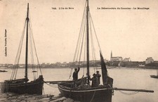 CPA 29 - ILE DE BATZ (Finistère) - 742. Le Débarcadère du Courrier - Mouillage