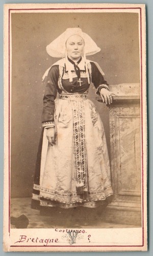 Cdv 1870 yvi - cdv, femme