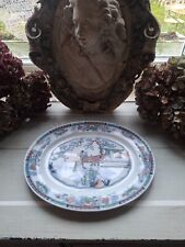 Ancien plat bois de boulogne