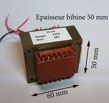 Transformateur  220V  18V 25VA