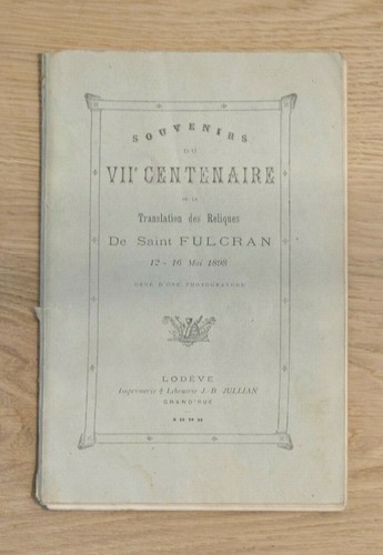 Souvenirs viie centenaire - souvenirs, du
