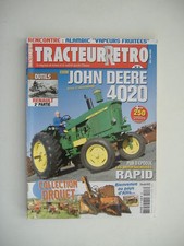 TRACREUR RETRO n°8 JOHN DEERE 4020-OUTILS POUR RENAULT TYPE R 3041 au R 7023