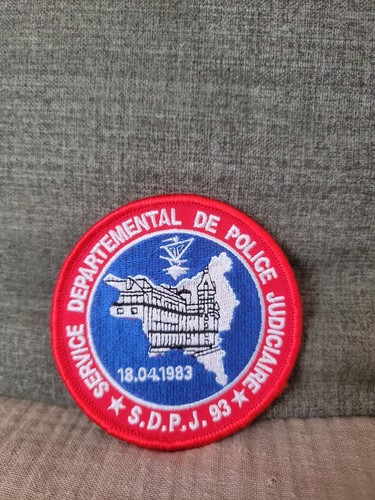 écusson police nationale - , sdpj