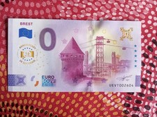 BILLET EURO SOUVENIR 2025-1 BREST ANNIVERSAIRE 