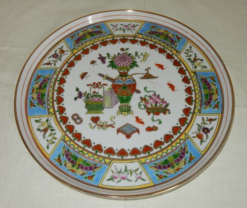 Assiette apparat motifs - assiette, d'apparat