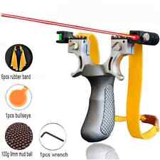 Lance pierre fronde Laser chasse catapulte puissante légère billes élastiques 