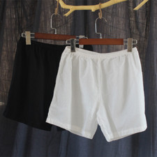 Femme Short Coton Slip