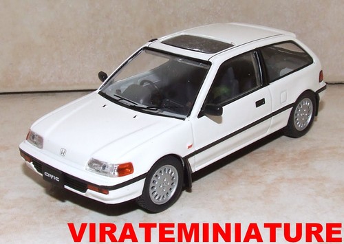 Honda civic blanche annee 1987 - blanche,