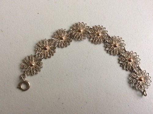 Argent bracelet filigrane - argent,