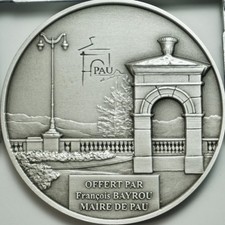 Médaille en Bronze Argenté