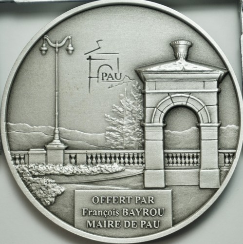 Médaille bronze argenté - bronze,