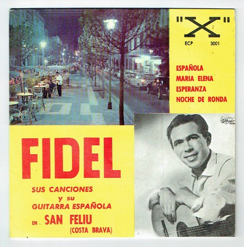 Fidel disque 45t ep guitare - 7",