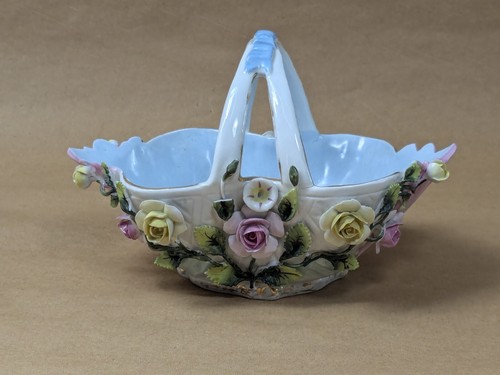 Charmant panier porcelaine - en,