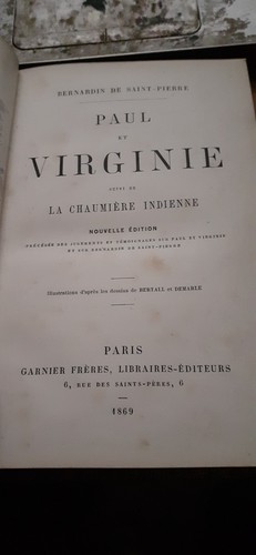 Paul virginie chaumière - paul, et