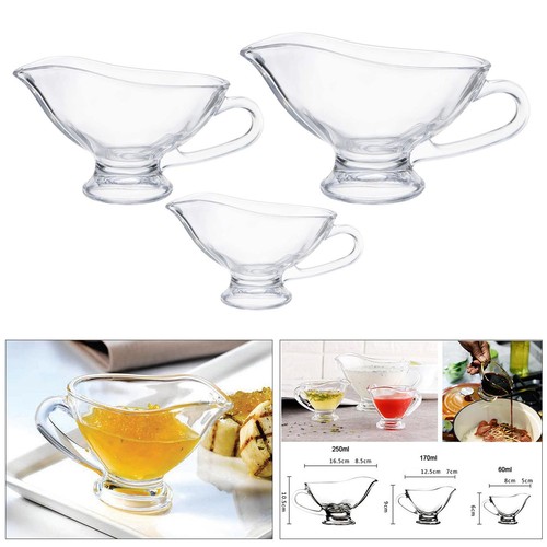 Verre saucière plat avec - verre,