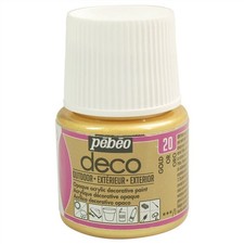 Peinture acrylique - Or -