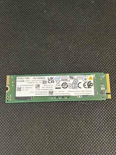 Ssd intel 512gb - m.2, nvme