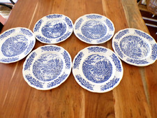 Lot de 6 assiettes plates BP