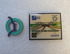 Lot De 2 Pin S Ratp
