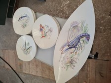 Service à Poissons porcelaine