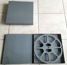 1 Bobine métallique avec boîte pour films 16mm