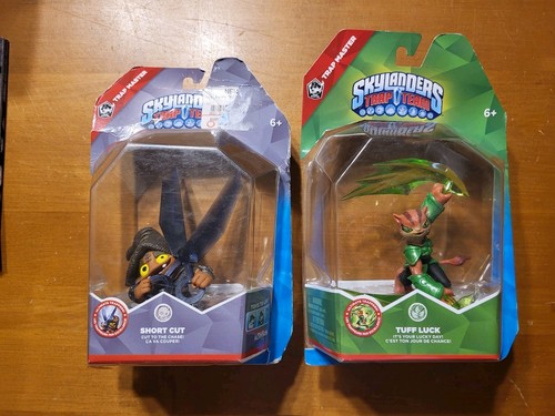Lot skylanders trap team tuff - skylanders,