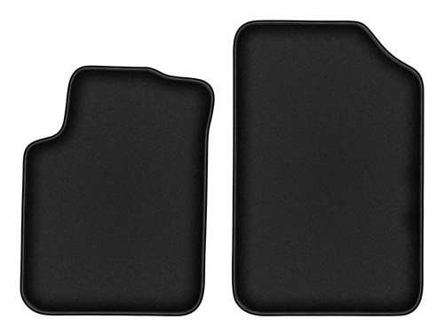 Tapis avant velours noirs