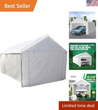 Elegant White Carport