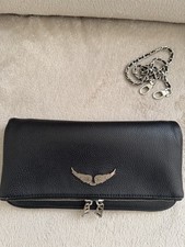 Pochette Zadig et Voltaire Cuir Graine