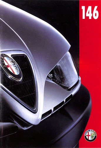 Alfa romeo 146 brochure 16v - alfa,