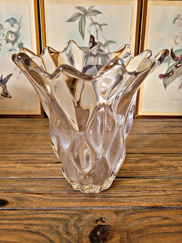 Vase évasé verre forme - verre,