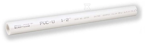 Tube pression pvc sch 40 - tube,