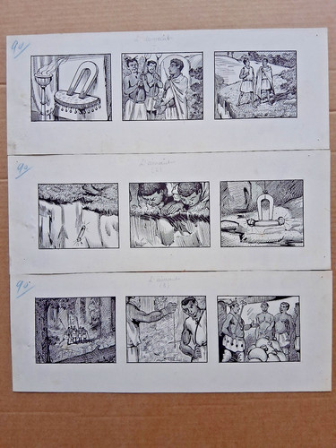 Planches bd originales - bd,