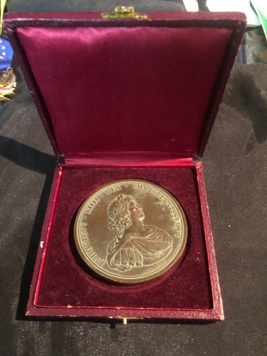Grande médaille louis xiv - médaille,